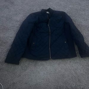 faded glory nice navy blue puffer jacket